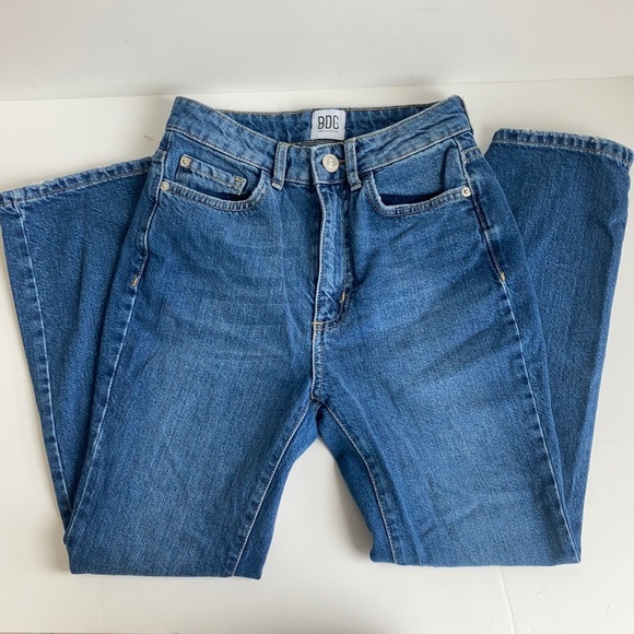 BDG Urban outfitters blue jeans zip and button closure five pocket jeans - Picture 1 of 16